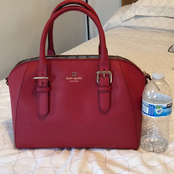 Red Kate Spade tote - Picture 7 of 7